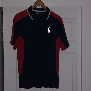 Red and Blue Polo by Ralph Lauren Golf Shirt